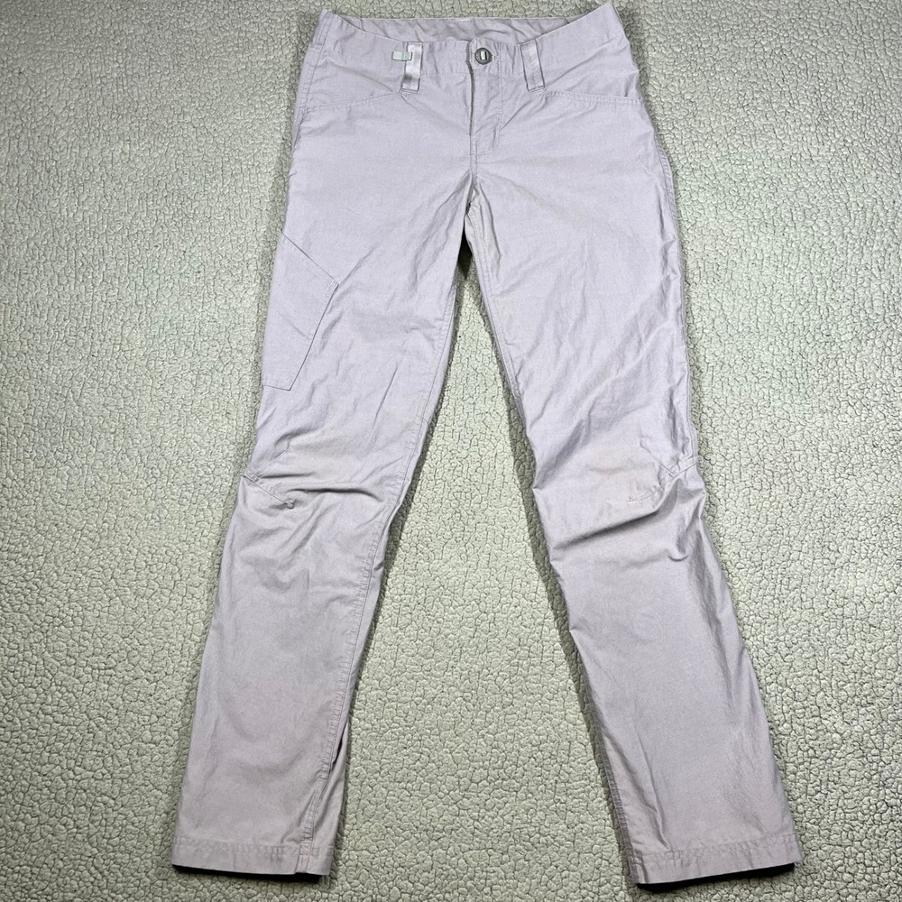Patagonia Venga Rock Pants Womens‎ Size 6 Hicking Climbing Grey Stretch 83086